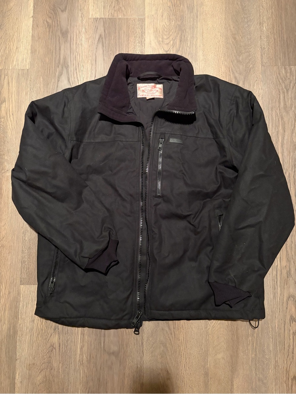 Filson primaloft waxed winter coat